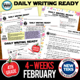 4th Grade Daily Language Review for February New ELA TEKS
