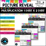 DAISIES Picture reveal DIGIT x 2 DIGITS- Google Activity w