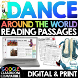 DANCE Around the World Reading Passages | Reading Comprehe