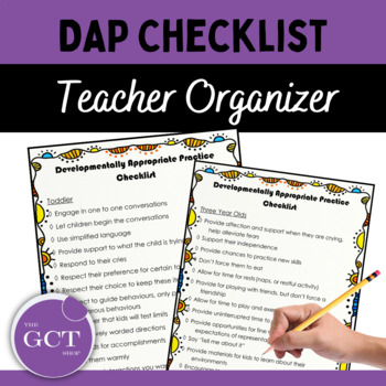 DAP Checklists: Toddler to Primary Grades by The Great Canadian ...