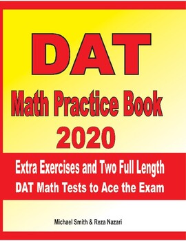 Preview of DAT Math Practice Book