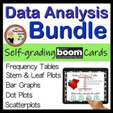 DATA Analysis Bundle I Dot Plots, Frequency Tables, Stem &