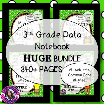 Preview of Data Notebook | 3rd Grade | All Subjects