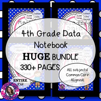 Preview of Data Notebook | 4th Grade | All Subjects