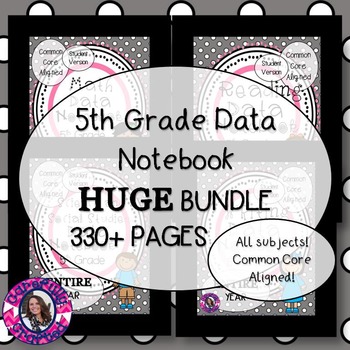 Preview of Data Notebook | 5th Grade | All Subjects
