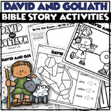 DAVID AND GOLIATH Booklet and Activities for Church or Sun