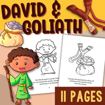 David and Goliath Felt Board Set