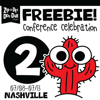 Preview of DAY 2 FREEBIE TPT Nashville Conference Celebration Week!!!