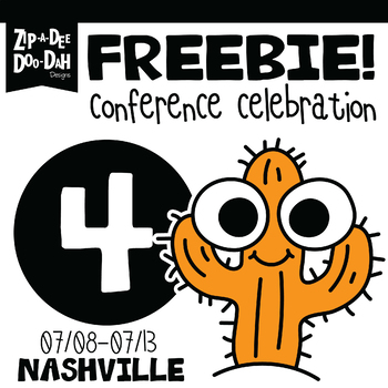 Preview of DAY 4 FREEBIE TPT Nashville Conference Celebration Week!!!
