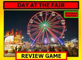 DAY AT THE FAIR Review Game Template POWERPOINT