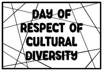 Preview of DAY OF RESPECT OF CULTURAL DIVERSITY Coloring Pages, Columbus Day Bulletin Bo