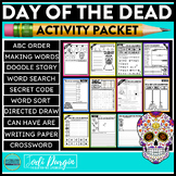 DAY OF THE DEAD ACTIVITY PACKET activities Dia de Los Muer