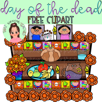 Preview of DAY OF THE DEAD FREE CLIPART