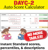 DAYC-2 Automatic Score Calculator (Developmental Assessmen