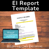 Early Intervention DAYC 2 Report Template for Developmenta
