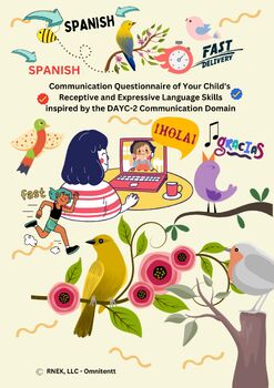 Preview of DAYC-2 SPANISH Communication Expressive Receptive Domains Questionnaire