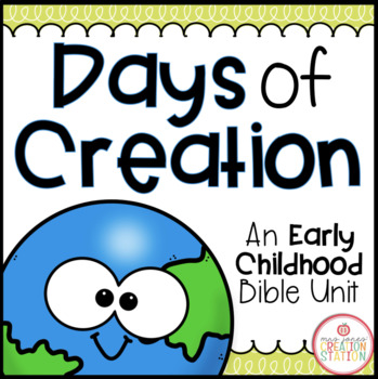 Preview of DAYS OF CREATION BIBLE LESSONS UNIT