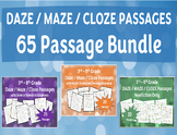 DAZE / MAZE / CLOZE Practice Passages
