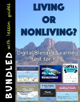 Preview of DBL Digital Blended Learning LIVING or NONLIVING unit