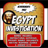 DBQ Ancient Egypt Achievements Common Core DBQ Activity