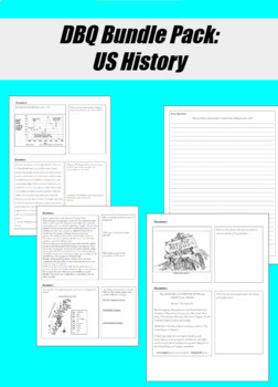 Preview of DBQ Bundle Pack: US History