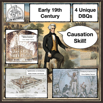 Preview of 3 AP U.S. History DBQs + 1 Free, Early 19th Century