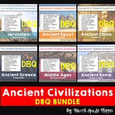 DBQ Bundle of SIX Ancient History Document Based Questions