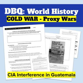 Preview of DBQ: Cold War Proxy Wars - CIA Interference in Guatemala