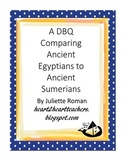 DBQ Comparing Mesopotamia and Egypt