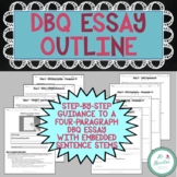 DBQ Essay Outline - 4 paragraph