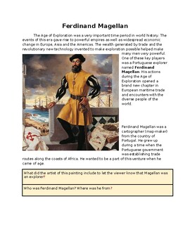 voyage of magellan dbq