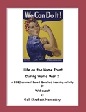 DBQ:Life on the Home Front During WW2