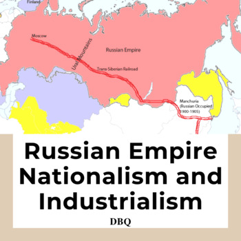 Preview of Russian Empire Nationalism and Industrialism DBQ