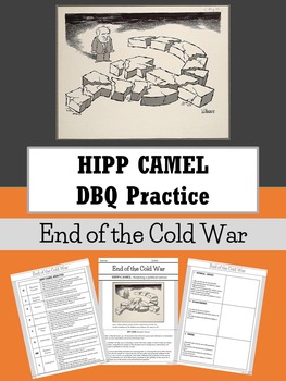 Preview of DBQ Practice : HIPP CAMEL worksheet : End of Cold War