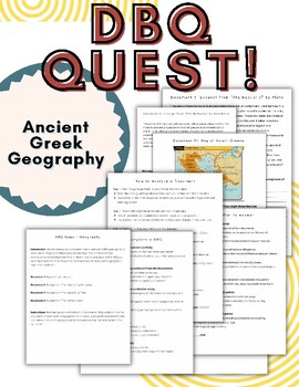 Preview of DBQ Quest: Ancient Greek Geography!