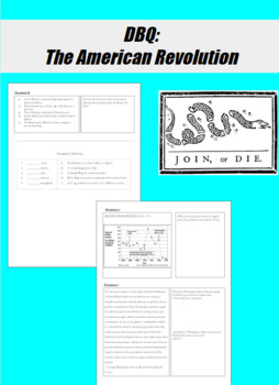 Preview of DBQ: The American Revolution Packet (US History)