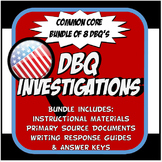DBQ US History Document Based Question Common Core Activit