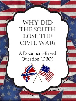 why did the south lose the civil war essay