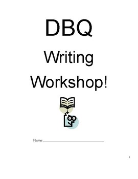 Preview of DBQ Writing Guide with Modifications
