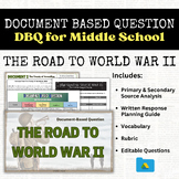 DBQ for Middle School - The Road to World War II: Primary 