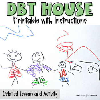 Preview of DBT House for School Counseling