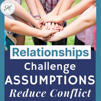 Preview of DBT THINK Skill to Challenge Assumptions : Activities for Group Counseling