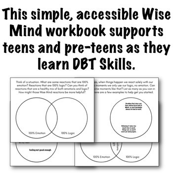 DBT Wise Mind Skills: Emotional Problem Solving by Whimsy in School