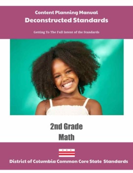 Preview of DC Deconstructed Standards Content Planning Manual Math 2nd Grade