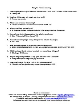 field trip questions for students