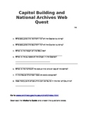 D.C. Web Quest - Capitol Building and National Archives