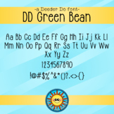 DD Green Beans FREE font