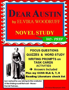 Preview of DEAR AUSTIN by Elvira Woodruff - Novel Study Unit