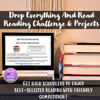 Preview of DEAR Reading Program Challenge And Projects