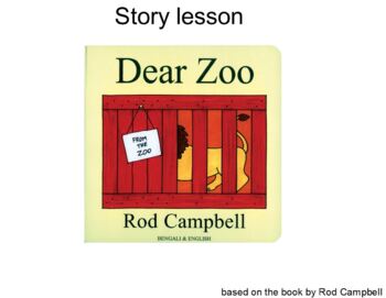 Preview of DEAR ZOO - story lesson - Remote/ In room Learning  - NO PREP need!